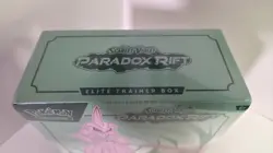 POKEMON - Paradox Rift Elite Trainer Box ETB Iron Valiant SEALED - Image 2
