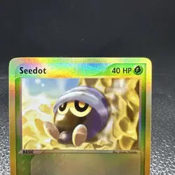 Seedot - 76/100 - EX Sandstorm Reverse Holo Common Pokemon TCG eSeries - NM - Image 3