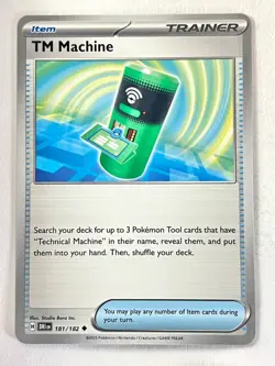 TM Machine 181/182 Destined Rivals Uncommon Pokemon TCG Pack Fresh Near Mint NM - Image 1