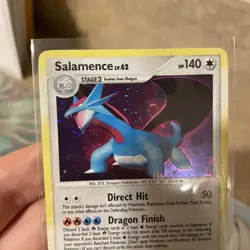 Salamence 18/132 - Holo Rare SWIRL - Secret Wonders Pokemon - 2007 DPBP#431 - Image 5