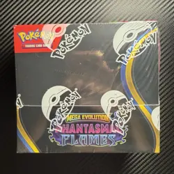 Pokemon Mega Evolution Phantasmal Flames Booster Box English 2025 TCG - Image 1