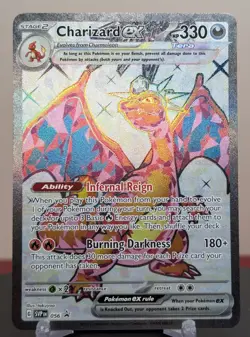 Pokemon Charizard ex #056 English SVP Black Star Promo - Image 1