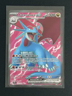 Pokemon: Salamence ex - 177/159 - SV09: Journey Together (JTG) Holo Ultra Rare - Image 1