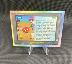 2000 Topps Pokemon TV Animation edition- EP16 Pokemon Shipwreck - Image 2