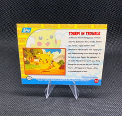 1999 Topps Pokemon First Movie Togepi in Trouble #45 Rainbow foil - Image 2