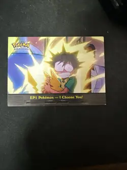 2000 Pokemon Topps EP1 Pokemon I Choose You! TV Animation - Image 1