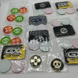 Pokemon TCG Condition Markers Poison/Burn Tokens GX VSTAR Acrylic Markers Lot - Image 4