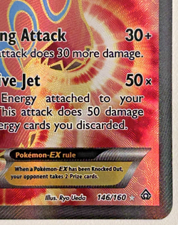 Camerupt EX Full Art Ultra Rare Holo XY Primal Clash 146/160 Pokemon TCG - LP - Image 5