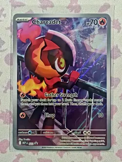 Charcadet | MEP 022 Black Star Promo | NM English | Full Art | Pokemon TCG - Image 1