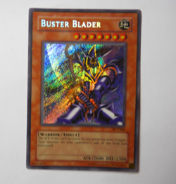 Buster Blader BPT-008 Secret Rare YuGiOh! Holo Foil - Image 1