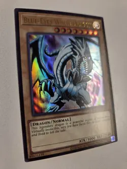 Blue-Eyes White Dragon LCKC-EN001 Ultra Rare Yugioh Legendary Collection Kaiba - Image 2