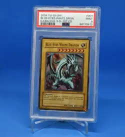 2004 Yu-Gi-Oh! Blue-Eyes White Dragon [SKE-001] 1st Ed PSA 9 - Image 1