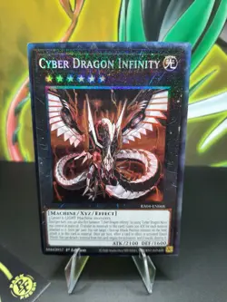Yu-Gi-Oh! Cyber Dragon Infinity RA04-EN068 Collectors Rare 1st Ed *Pack Fresh* - Image 1