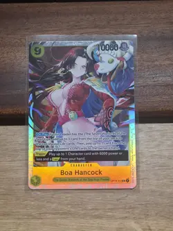 Boa Hancock OP14-112 SR The Azure Sea’s Seven Foil One Piece TCG English - Image 1