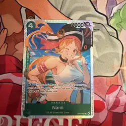 Nami Foil OP14-031 The Azure Sea's Seven One Piece - Image 1