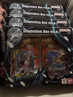 One Piece Illustration Box Vol 5 & 6 English (4 Of Each) - Image 2