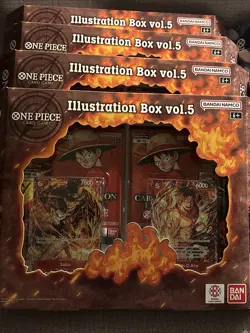 One Piece Illustration Box Vol 5 & 6 English (4 Of Each) - Image 3
