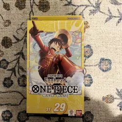 One Piece TCG Egghead Starter Deck ST-29 (SEALED) - Bandai - English - Luffy - Image 1