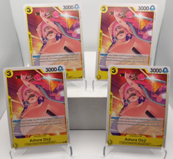 Ashura Doji Playset - ST28-001 x4 - Starter Deck 28 - One Piece TCG - English - Image 1