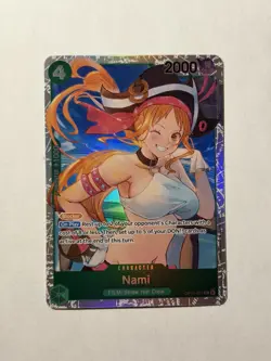 Nami OP14-031 (SR) The Azure Sea’s Seven One Piece TCG English Super Rare - Image 1