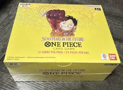 One Piece TCG 500 Years In The Future Booster Box OP-07 English Sealed - Image 1