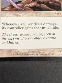 MTG Card - 1x Essence Sliver - LEgions - LP Vintage - Magic The Gathering #13 - Image 4