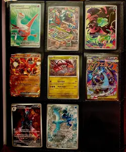 Pokemon Mega Charizard EX Ultra Premium Collection cards in great condition. - Image 1