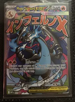 Pokemon Mega Charizard EX Ultra Premium Collection cards in great condition. - Image 2