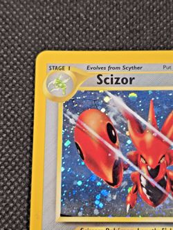 Pokemon TCG Scizor Neo Discovery 10/75 Holo Unlimited Rare Card - LP - Image 4