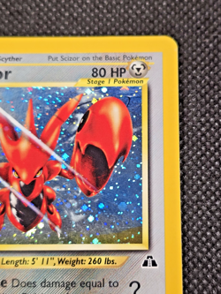 Pokemon TCG Scizor Neo Discovery 10/75 Holo Unlimited Rare Card - LP - Image 5