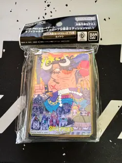 Kaido 70 Sleeves 2024 One Piece Card Game Official Limited TCG Japan - Image 1
