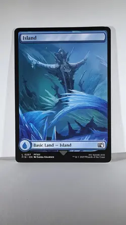 MTG: Final Fantasy - Set of Full Art Island Land Cards - Regular - NM - Image 2