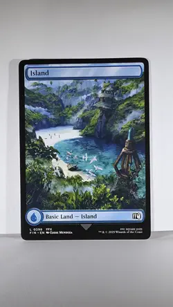 MTG: Final Fantasy - Set of Full Art Island Land Cards - Regular - NM - Image 4