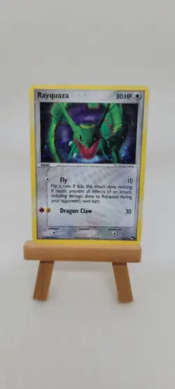 Pokemon TCG Rayquaza Holo Rare Card 3/17 Pop Series 1 Promos NM Condition - Image 1
