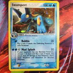 Swampert 5/17 LP Holo RARE POP Series 1 Promo Pokemon Card 2006 - Image 1