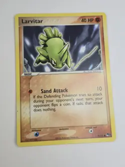 Larvitar 11/17 POP Series 1 English Pokemon Card TCG - Image 1