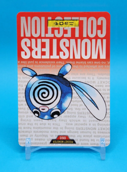 Pokemon Card Japanese - Poliwag No. 060 - Bandai Carddass - Red - Image 2