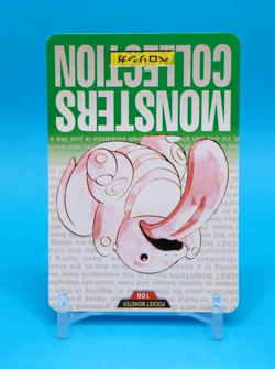 Pokemon Card Japanese - Lickitung No. 108 - Bandai Carddass - Green - Image 2