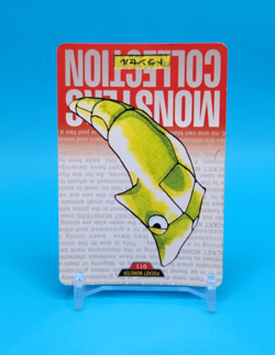 Pokemon Card Japanese - Metapod No. 011 - Bandai Carddass - Red - Image 2