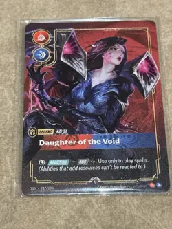 Riftbound Kai’sa - Metal Card Leader From Prize Wall 1 Of 35 Copies - Image 1