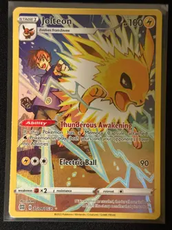 Pokemon TCG Cards Jolteon TG04/TG30 Brilliant Stars Trainer Gallery Art Rare NM - Image 1