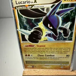 Pokemon Lucario LV.X Holo Diamond & Pearl Promo Card - Image 1