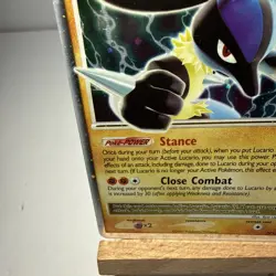 Pokemon Lucario LV.X Holo Diamond & Pearl Promo Card - Image 4