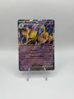 Alakzam EX Scarlet and Violet Black Star Promo 050 NM Pokemon Card - Image 1