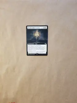 MTG Magic AFR Commander X1 EXTENDED ART Mantle of the Ancients (NM/M) - Image 1