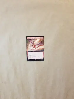 MTG Magic Bloomburrow X1 EXTENDED ART Blast-Furnace Dragon (NM/MINT) - Image 1