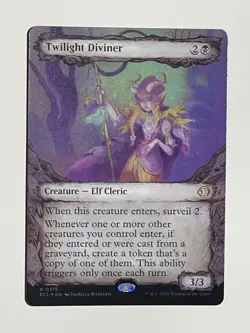 Twilight Diviner (Showcase) - Foil - Lorwyn Eclipsed - MTG Magic - Image 3