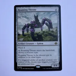 Roaming Throne NM-M #258 - The Lost Caverns of Ixalan MTG Magic - Image 1