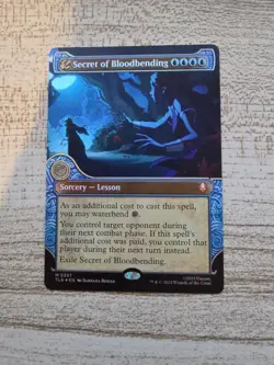 Secret of Bloodbending (Showcase) Avatar: The Last Airbender Foil - Image 1