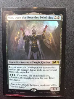 Vito, Thorn of the Dusk Rose GERMAN (LP) MTG Magic the Gathering Foil - Image 1